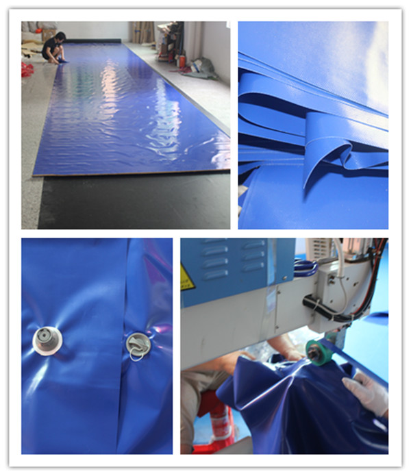 Double / Three Layer Inflatable Water Pool , Rectangle Blow Up Swimming