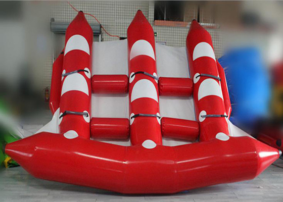 China Huge Inflatable Water Park Adults Inflatable Flying Fish Tube For Funny supplier
