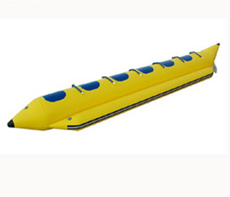 China Summer 6 Person Inflatable Banana Boat Towable Water Park Toys For Adults supplier