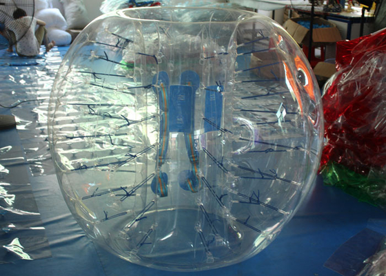China Transparent Color Inflatable Bubble Soccer ,  0.8mm Human Bubble Ball Soccer supplier