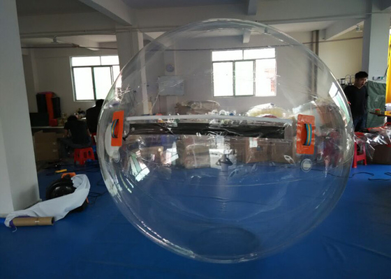 China Commercial Water Pool Jumbo Inflatable Human Hamster Balls 2m Diameter supplier