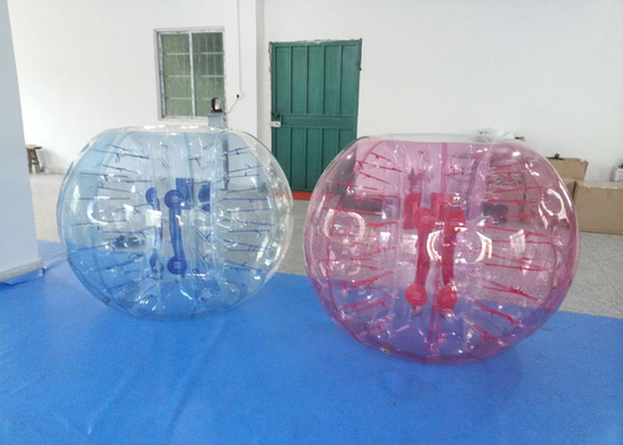 China Outside Inflatable Bubble Soccer Colorful Body Bubble Bounce Football 1.5m Dia supplier