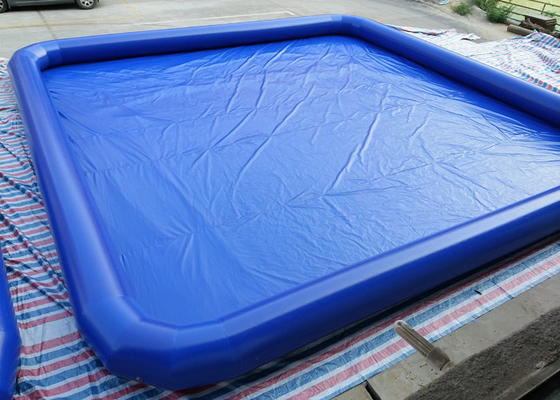 China Large Outside Heat Sealing Inflatable Square Pool For Adults 10m x 10m supplier
