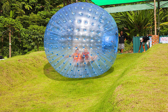 China Customized Playground Inflatable Body Zorb Ball With High - Strength PVC supplier