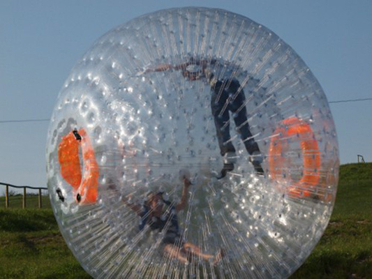 China Commercial Grade Outside Humans Sized Zorb Inflatable Ball For Team Games supplier