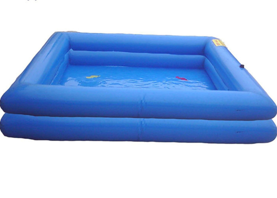 China Double / Three Layer Inflatable Water Pool , Rectangle Blow Up Swimming Pool supplier