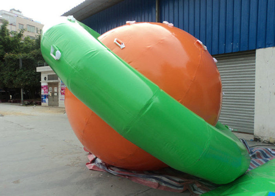 China Commercial Inflatable Water Park / Inflatable Saturn Peg-top For Waterpark supplier