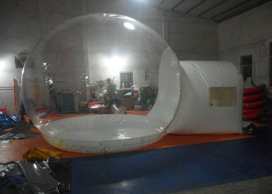 China 4m Dia White Transparent Bubble Tent House For Camping / Bubble Tree Tent supplier