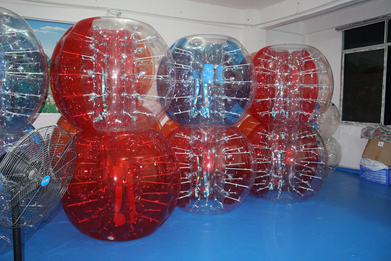 China Red Adults Inflatable Bubble Soccer Inflatable Belly Ball Bump supplier