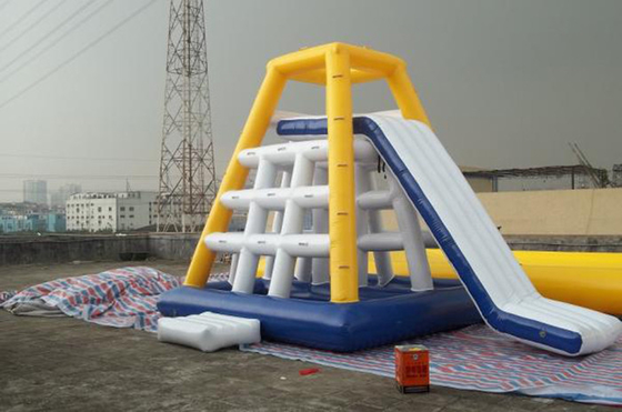 China EN71 Single tube Inflatable Water Park Games Aqua Park For sea supplier