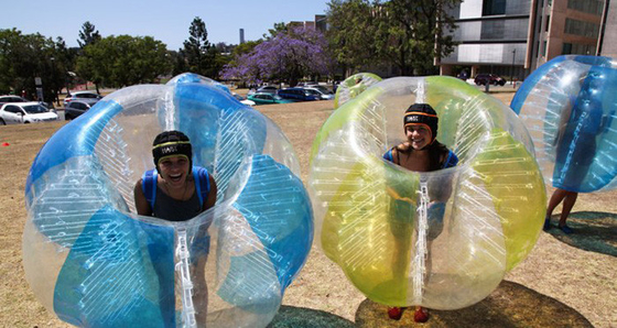 China TPU / PVC Adults Inflatable Bubble Soccer 1.2m 1.5m 1.7m Available For Soccer Club supplier