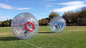 Transparent 1.0mm TPU  Inflatable Zorb Ball Inflatable Human Hamster Ball 3.0m x 2.0m Dia supplier