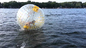 Attractive Seashore Inflatable Water Running Ball With EN14960 3.0m x 2.0m Size supplier