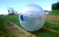 Transparent Inflatable Zorb Ball For Snow / Giant Inflatable Zorbing Water Ball supplier