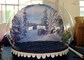 Personalized Christmas Inflatable Snow Globes Outdoors Clear Dome Tent supplier