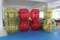 Green yellow Inflatable Bubble Soccer bubble sports balls park supplier