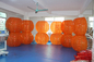 0.7mm tpu 1.5 m inflatable human balloon bubble ball soccer CE supplier