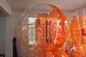 Orange Inflatable Bubble Soccer Human Loopy Ball CE/UL Approved supplier