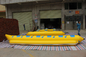 Garden Red Orange Yellow Banana Boat Raft Suitable For Adults supplier