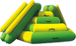 CE inflatable water park games inflatable water climbing rock supplier