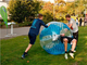 Commercial Red Inflatable Bubble Soccer / Bubble Ball For Football CE Approval supplier