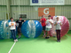1.00mm TPU Material Inflatable Bubble Soccer / Bubble Football With Logo Printing supplier