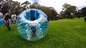 Adults PVC / TPU Inflatable Human Bubble Ball Durability Transparent Color supplier
