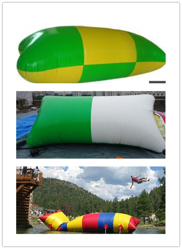 Interesting Large Blow Up Pool Toys Inflatable Water Blob Jump With EN14960
