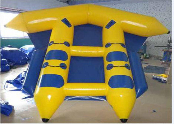 China Funny Commercial Inflatable Water Sports Fly Fish Banana Boat 3m*2.3 m supplier