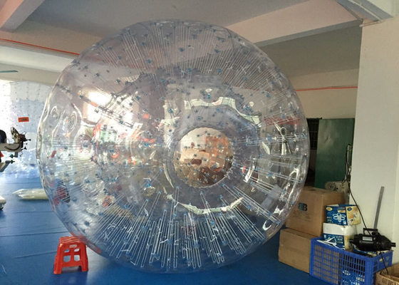 China Grass PVC / TPU Inflatable Zorb Ball Soccer , Giant Hamster Ball For Humans  supplier