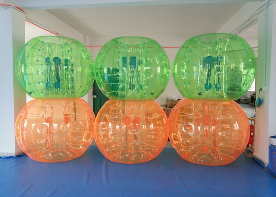 China Full Color Inflatable Bubble Soccer , Festivals Inflatable Bubble Football Suits supplier