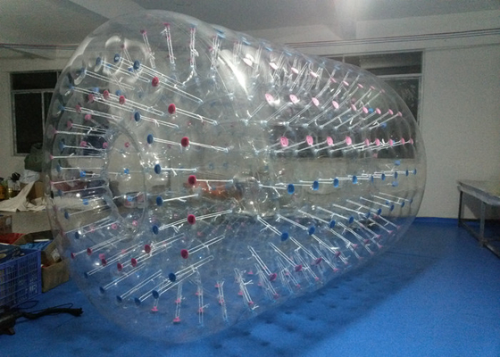 China OEM Transparent PVC Laker Inflatable Water Walking Ball 3m x 2.6m x 2m supplier