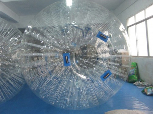 China Transparent 0.7mm TPU Inflatable Body Zorb Ball For Blow Up Water Park supplier