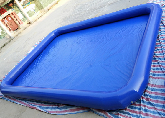 China Commercial Children Inflatable Water Pool 7m x 9m For Backyard Blow Up Water Park supplier
