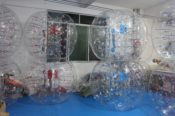 China 0.8mm PVC 1.5 m diameter body zorb inflatable bubble soccer CE supplier