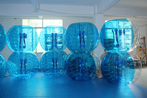 China Inflatable Bumper Ball Inflatable Bubble Soccer Transparent 1.8mDia supplier