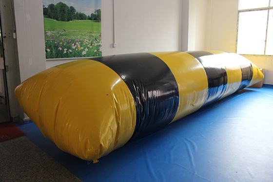 China Water Catapult Blob Inflatable Water Blob Jump Red Blue Yellow supplier