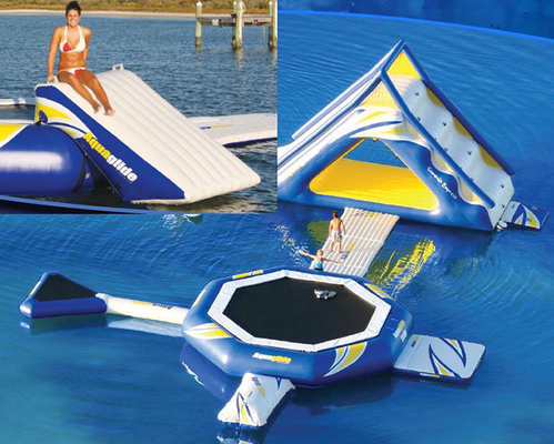 China Interesting inflatable water trampoline inflatable floating water park supplier