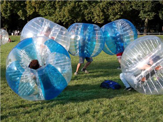 China Waterproof Fabric Inflatable Bubble Ball Soccer / Inflatable Bubble Football supplier