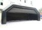 12m X 6m X 5mH Black Inflatable Tent Commercial Inflatable Shelter Tent supplier