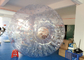 Grass PVC / TPU Inflatable Zorb Ball Soccer , Giant Hamster Ball For Humans  supplier