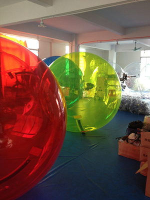 Colorful Inflatable Water Walking Balls , Inflatable Hamster Balls For Humans supplier