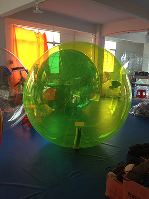 Colorful Inflatable Water Walking Balls , Inflatable Hamster Balls For Humans supplier