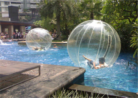 Waterproof 1.0mm PVC Clear Aqua Walk On Water Inflatable Ball / Balloon supplier