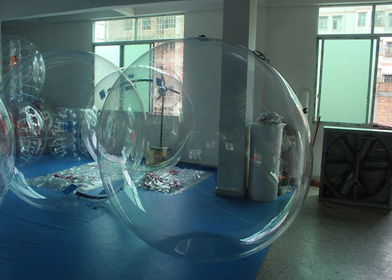 Waterproof 1.0mm PVC Clear Aqua Walk On Water Inflatable Ball / Balloon supplier