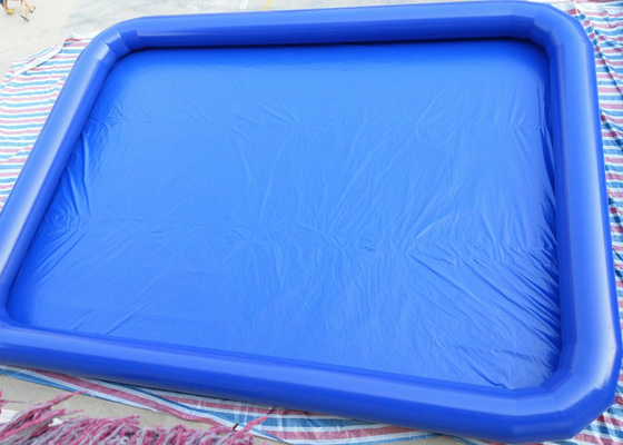 Large Outside Heat Sealing Inflatable Square Pool For Adults 10m x 10m supplier