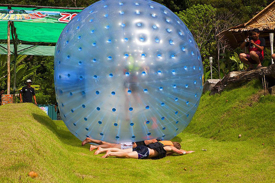 Customized Playground Inflatable Body Zorb Ball With High - Strength PVC supplier