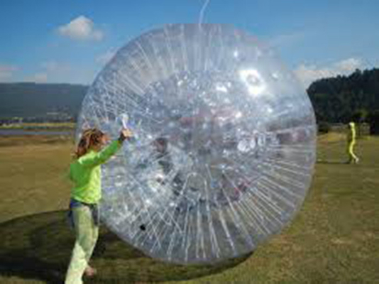 Commercial Grade Outside Humans Sized Zorb Inflatable Ball For Team Games supplier