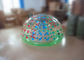 PVC / TPU Transparent Inflatable Coconut Balls , Inflatable Island Lounge in 1.8m x 1.2m supplier