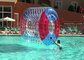Colorful Backyard Swimming Pools Inflatable Water Roller For Sports Games supplier